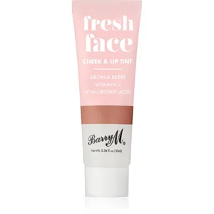 Barry M Fresh Face blush liquide et brillant à lèvres teinte Caramel Kiss 10 ml pas cher