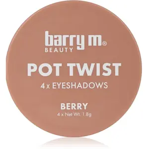Barry M Pot Twist fard à paupières crème teinte 4x1.8 g pas cher