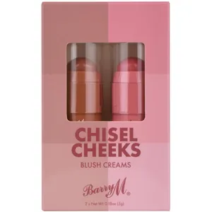 Barry M Chisel Cheeks blush crème en stick duo balení 2x5 g pas cher