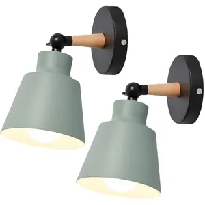 Axhup - Lot de 2 Applique Mural Intérieur Design Luminaire Rotatif Mod... pas cher