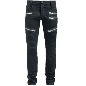 Pantalon en toile Gothic de Heartless - Alihan Pant - W32L34 à W38L34 - pour Homme - noir W34L34