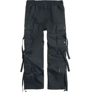 Pantalon Cargo Gothic de Chemical Black - Dread Marshal Pants Mens Bla... pas cher