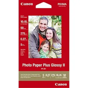 Canon Photo Paper Plus Glossy II PP201 papier photo 10x15cm 50 feuilles pas cher