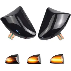 Led Clignotant Dynamique Latéral Jaune Brillant Canbus 12v Feux De Fum... pas cher