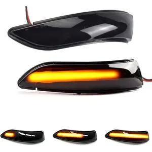 Lentille Fumée Feu Clignotant Séquentiel Dynamique Led Marqueur Latéral Rétroviseur Clignotant Pour Mercedes-benz A Classe W169 B Classe W245 2004-2008Vendu parmanomano