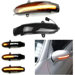 Lentille Fumée Feu Clignotant Séquentiel Dynamique Led Marqueur Latéral Rétroviseur Clignotant Pour Mercedes Benz G Classe W463 E Classe W211 S211Vendu parmanomano