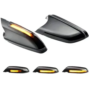 Lentille Fumée Feu Clignotant Séquentiel Dynamique Led Marqueur Latéral Rétroviseur Clignotant Pour Vw Polo Mk4 Fl Vento Skoda Octavia 2006 2007 2008-2010Vendu parmanomano