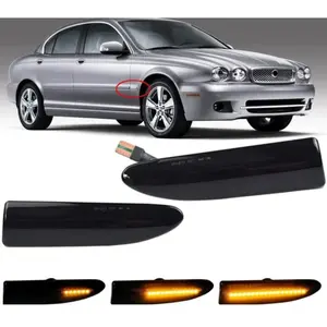 Lot De 2 Clignotants Latéraux À Led Dynamiques Pour Jaguar X-type 2002-2009 2003 2004 2005Vendu parmanomano
