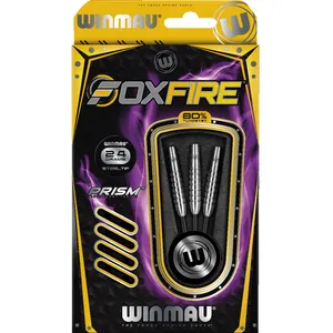Winmau Fléchettes à pointe d'acier Foxfire 80% tungsten pas cher