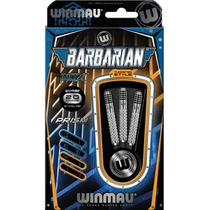 Comparateur de prix : WINMAU Barbarian 20g Fléchettes de Style Tungstène avec Vols et Arbres (Tiges)