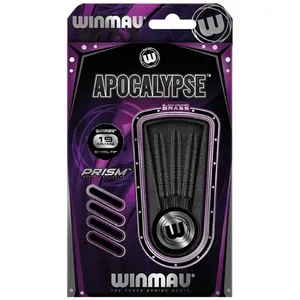DARTS WINMAU APOCALYPSE 19 GR. BRASS NOIR pas cher