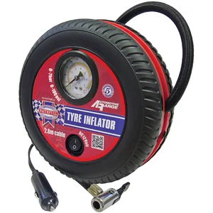 MICHELIN Compresseur Gonfleur portable 7 Bar / 100 PSI + embouts 12V Faithfull pas cher