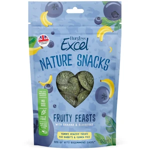 Burgess Excel Nature Snacks Délices fruités pour lapin et cochon d'Inde - 60 gVendu parzooplus