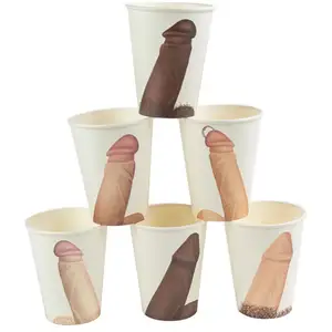 Spencer & Fleetwood Gobelets Cartonnés Cockups x6