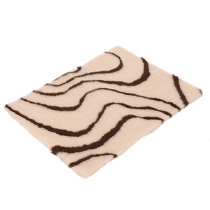 Tapis Grand chien Vetbed® Isobed SL L150 l100cm crème/brun - Tapis pou...