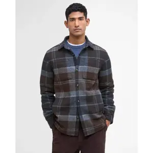 Chapter Tailored Check Overshirt par Barbour Multicolore XXL pas cher