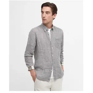 Comparateur de prix : Barbour Linton Tailored Shirt - Chemise homme Olive XXL