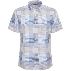 Barbour Oakshore Regular Shirt - Chemise homme Sky L pas cher
