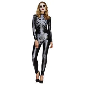 Costume Fever Justaucorps Squelette - Noir - SVendu parfnac
