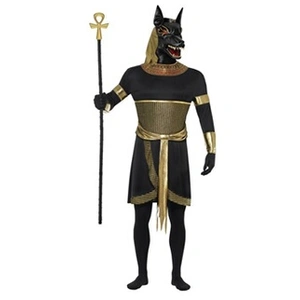 Comparateur de prix : Smiffys Costume Dieu Egyptien Anubis - Noir / Or - L