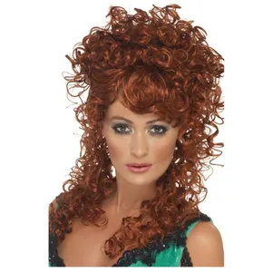 Comparateur de prix : Smiffys Perruque Frisée Rousse Femme
