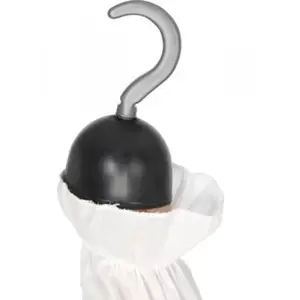 Smiffys Crochet de pirate, PVC