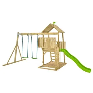 Comparateur de prix : Station de jeux en bois pour enfant TP Toys Kingswood avec balançoire