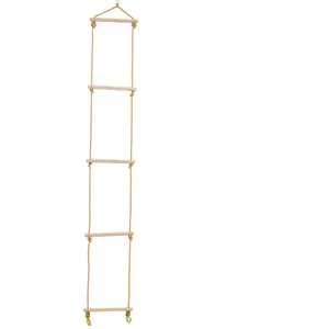 Comparateur de prix : Tp Toys - chelle corde 5 barreaux bois pour portique h190-250cm
