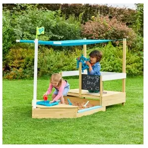 Comparateur de prix : Bac A Sable Bateau Pirate Ahoy Tp Toys 180 X 92 X 118 Cm