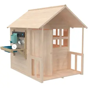 Maisonnette avec plancher, véranda et c pas cher