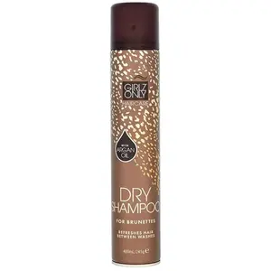 Comparateur de prix : Girlz Only Dry Shampoo for brunettes with argan oil 400 ml