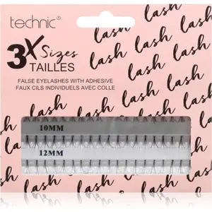 Technic Cosmetics Individual False Eyelashes faux-cils en touffe à col... pas cher