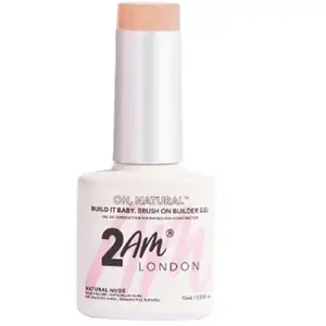 2AM London Build It Baby - Gel de construction transparent - Oh Natural 15ml pas cher