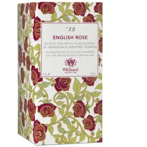 Thé noir Whittard of Chelsea English Rose, 25 pcs.Vendu parcoffee-friend