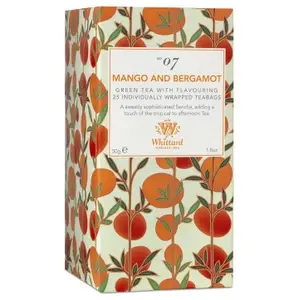 Thé vert Whittard of Chelsea Mango &amp; Bergamot, 25 pcs.Vendu parcoffee-friend