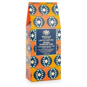 Comparateur de prix : Thé noir Whittard of Chelsea Spiced Pumpkin Chai, 100 g