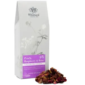 Comparateur de prix : Tisane fruitée Whittard of Chelsea Peach, Raspberry &amp; Rose, 100 g