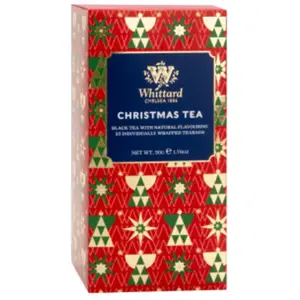 Thé noir Whittard of Chelsea Christmas Tea, 25 pcs.