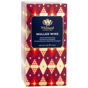 Tisane fruitée Whittard of Chelsea Mulled Wine, 25 pcs. pas cher