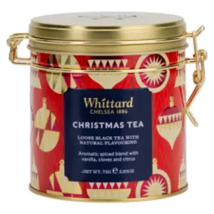 Thé noir Whittard of Chelsea Christmas Tea, 75 g pas cher