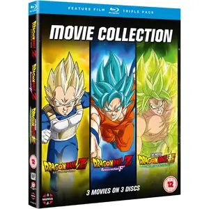 Crunchyroll Dragon Ball Movie Trilogy (Battle Of Gods. Resurrection F. Broly) - [Format Bluray Version Originale] pas cher