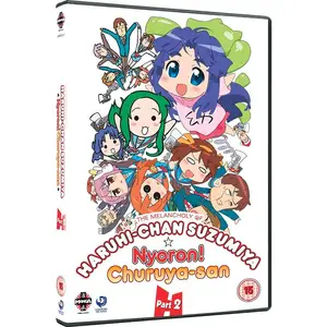 Crunchyroll The Melancholy of Haruhi-Chan Suzumiya and Nyoron! Churuya... pas cher