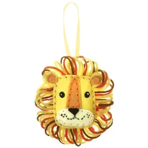Mini Kit Feutrine Lion - 10 x 11 cm - Trimits(...) - Multicolore