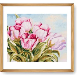 Kit Point de Croix Tulipe 39,5 x 33 cm - Trimits(...) -
