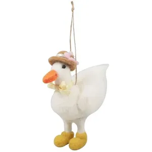 Kit Feutrine Canard - 12 x 12 cm - Trimits(...) - Blanc