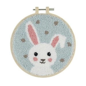 Kit Punch Needle Lapin Blanc - Idéal débutant - Trimits(...) -
