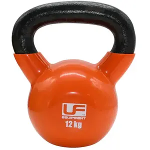 Comparateur de prix : Urban Fitness kettlebell 12 kg acier/vinyle noir/orange