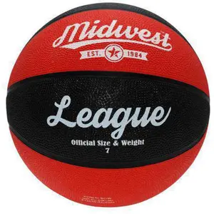 Midwest League - Taille 3 - Ballons de basketball noir T3Vendu parbasket-center