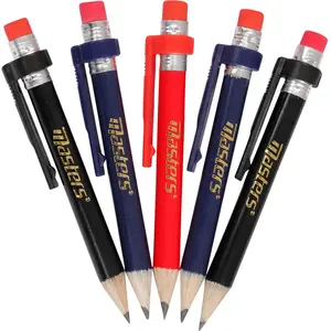 Comparateur de prix : Masters Crayons avec clip pack de 5, multicolore