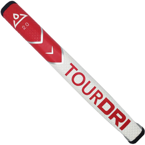 Masters Putter Grip TourDri Flat 2.0 , rouge pas cher